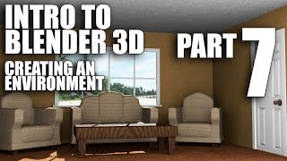 Intro to Blender 3D, Environment - Materials and Rendering Part 7