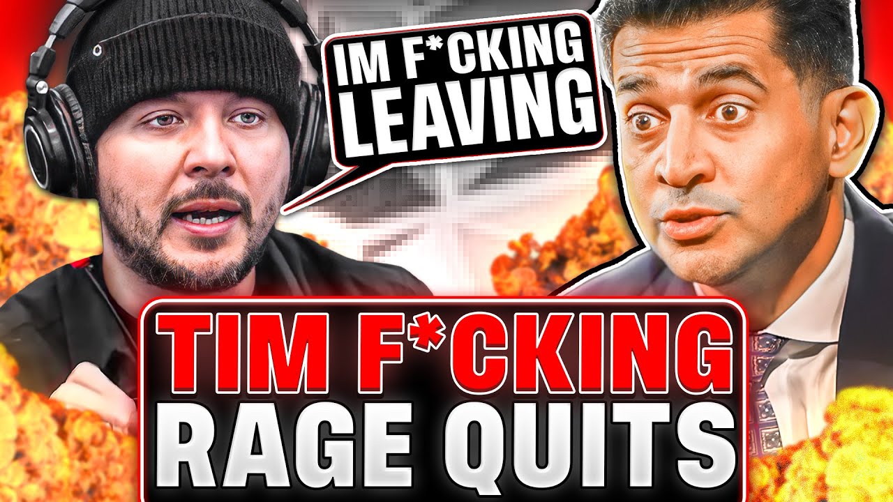 Tim Pool Rage PBD LOSES HIS SH*T After Tim Pool RAGE QUITS TimcastIRL And Youtube ...