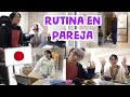 RUTINA DE PAREJA EN JAPÓN -ver. día descansando en casa- 👫// Juli & Takashi