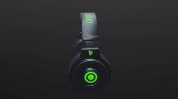 3D Model : Headset Using PBR Materials
