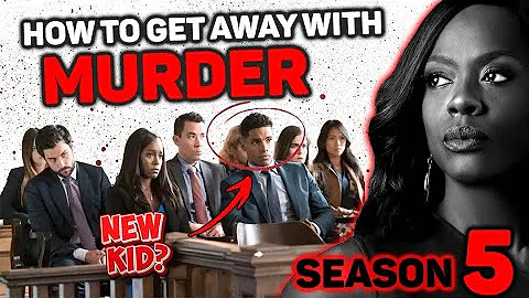 How To Get Away With Murder Season 5 Murder Mystery Story | Full In-Depth Season Recap & Story