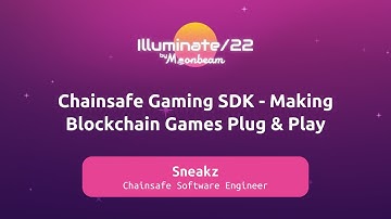 Chainsafe Gaming SDK - Making Blockchain Games Plug & Play