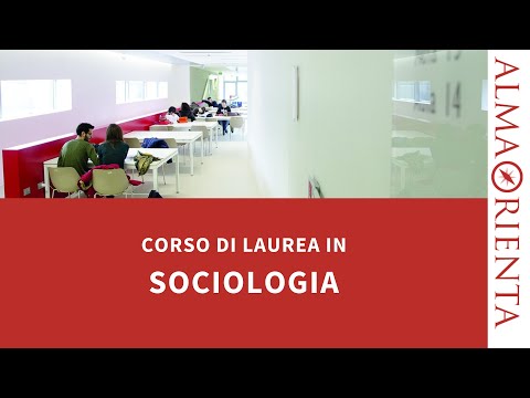 Laurea in Sociologia