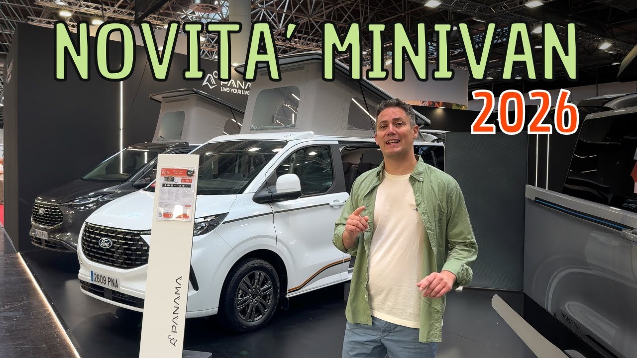 FIERA del CAMPER DÜSSELDORF: NOVITA' MINI-VAN 2026
