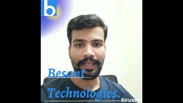 Software Testing Course Completed Student Feedback video in Besant Technologies Siruseri