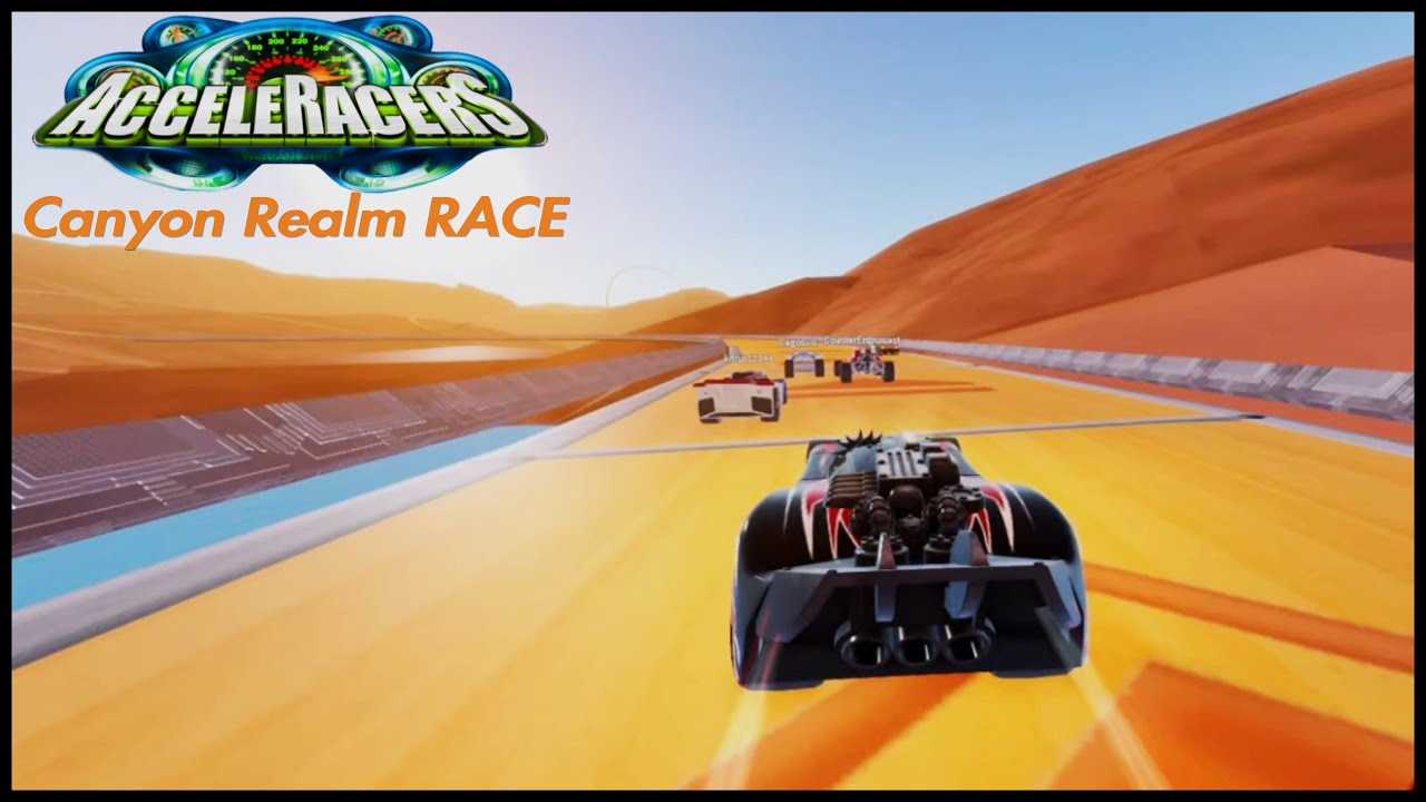 Acceleracers Intense Canyon Realm RACE [Spinebuster] - YouTube