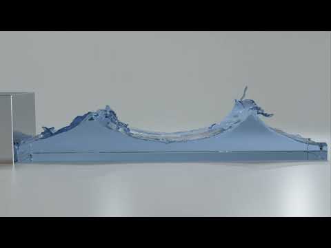 Making Standing Waves - A Mantaflow Water Simulation - Blender 3.3.1