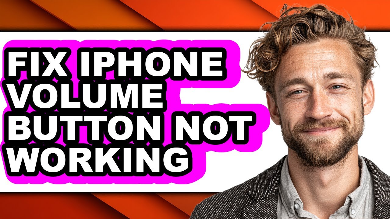 How to Fix Iphone Volume Button Not Working (updated) - YouTube