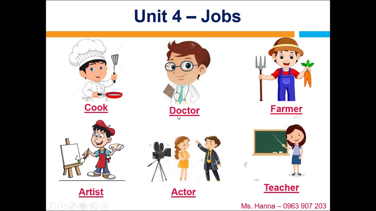 Tiếng Anh lớp 1 - Unit 4 - youtube