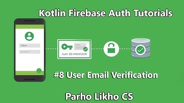Android Kotlin Firebase Authentication Tutorial Sent user to Email Verification #8