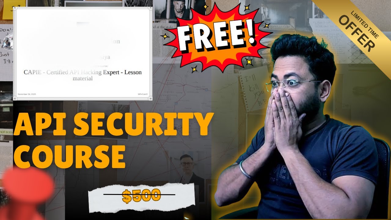 FREE API Security Courses Every Bug Bounty Hunter Should Know