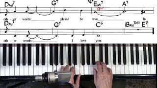 Easy Jazz for beginners Fʟʏ Mᴇ Tᴏ Tʜᴇ Mᴏᴏɴ  Jazz Piano College