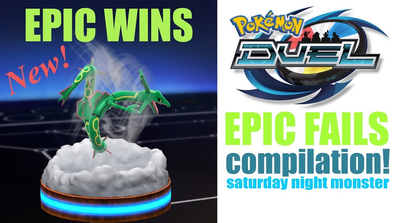 POKEMON DUEL: EPIC WINS AND FAILS