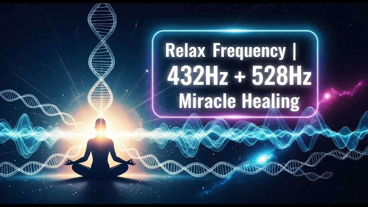528Hz + 852Hz Frequencies | Energy Balance & Spiritual Transformation
