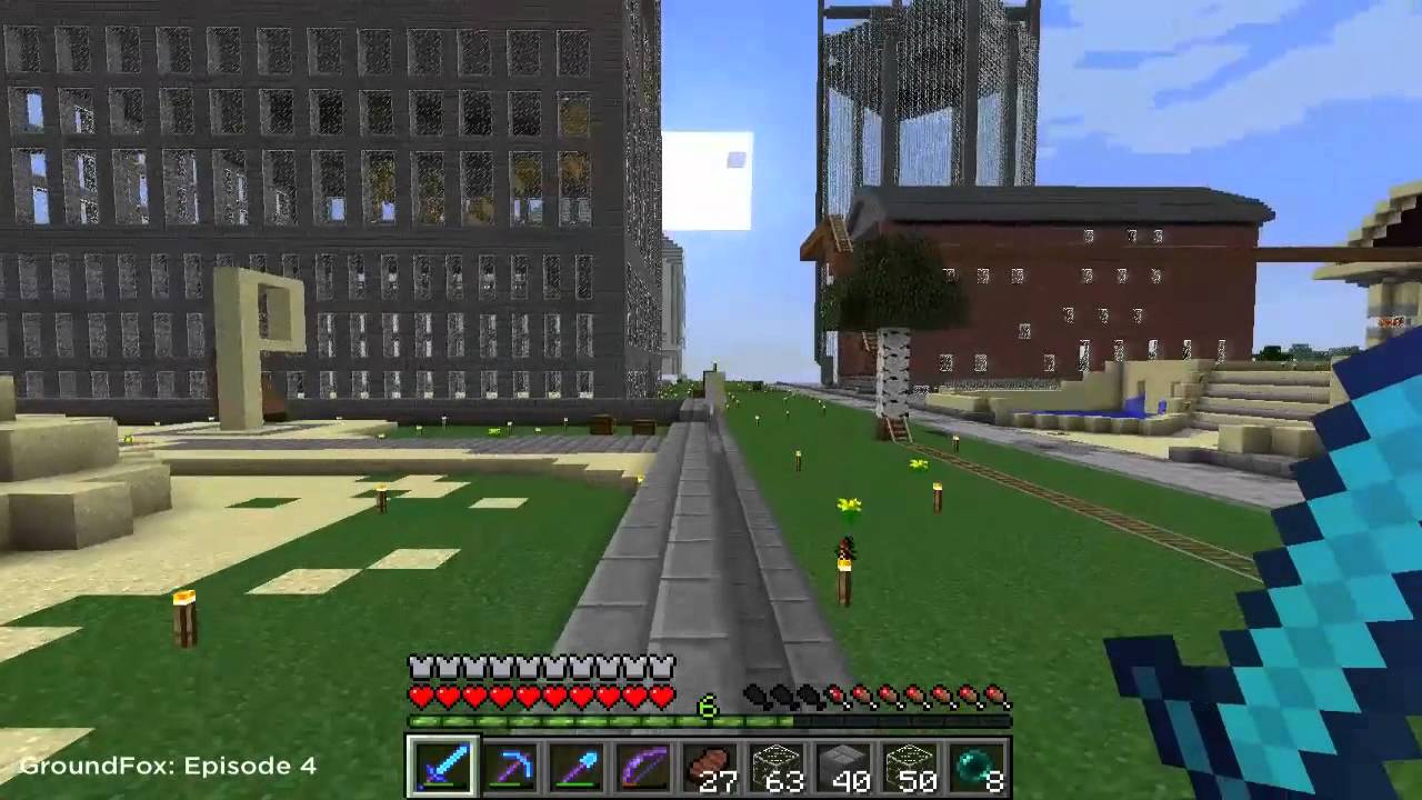 GroundFox Minecraft #4 "The Glass Tower"