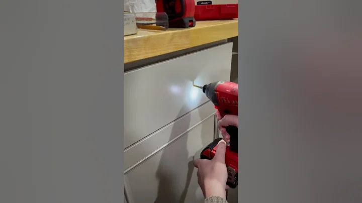 The easy way to install cabinet hardware!