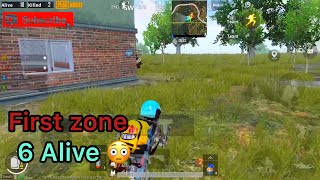 First Zone 6 Alive In Game Erangle 7 Kills Server Europe Rank Ace