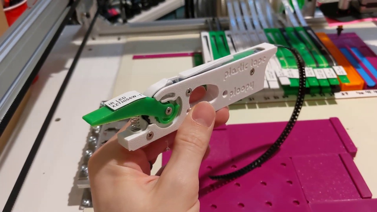 Ploopy Open Source Semi-Auto Feeders For 8mm Tape