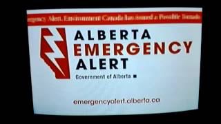 Some areas in Alberta are under tornado alert! 2012 Jun 5th