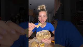 She’s a mukbanger now?! 😎#mukbang #asmrsounds #asmrvideo #asmr #foodie