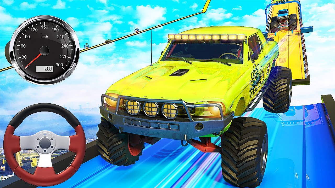 Monster Truck Mega Ramp Stunt v1.3 MOD APK 