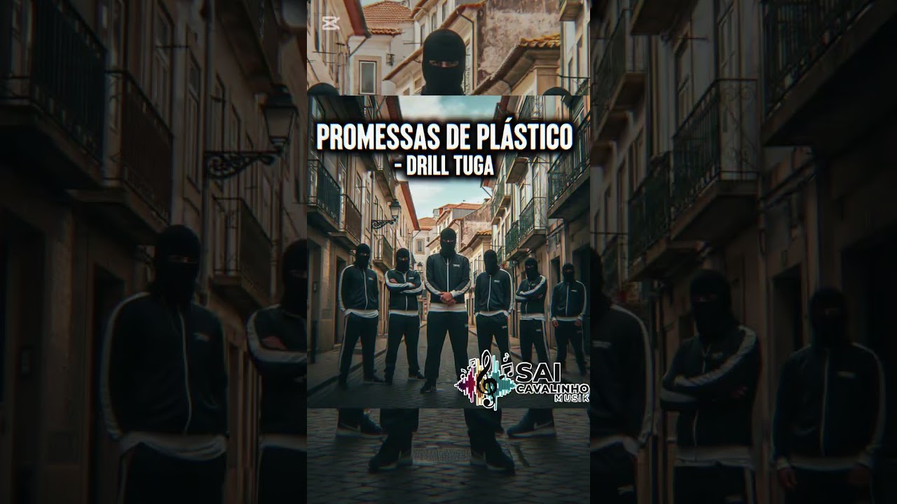 🎶💥Promessas de Plástico - Drill Tuga. Um tema forte, polémico. Sai cavalinho Musik 🐎 AI creations 