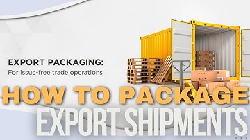 How to Package your Export shipments? ✈️ 🚢 #logistics #freight #dgft #export #exporter #foreigntrade
