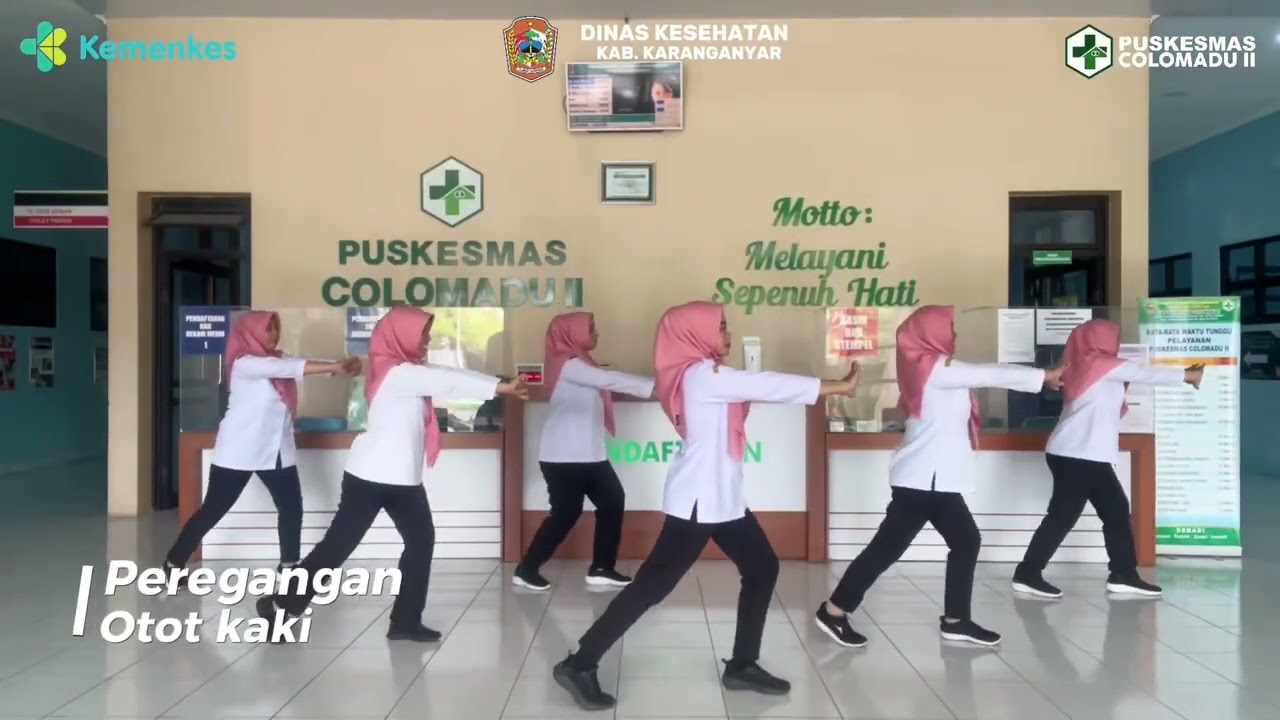 SENAM PEREGANGAN PUSKESMAS COLOMADU II