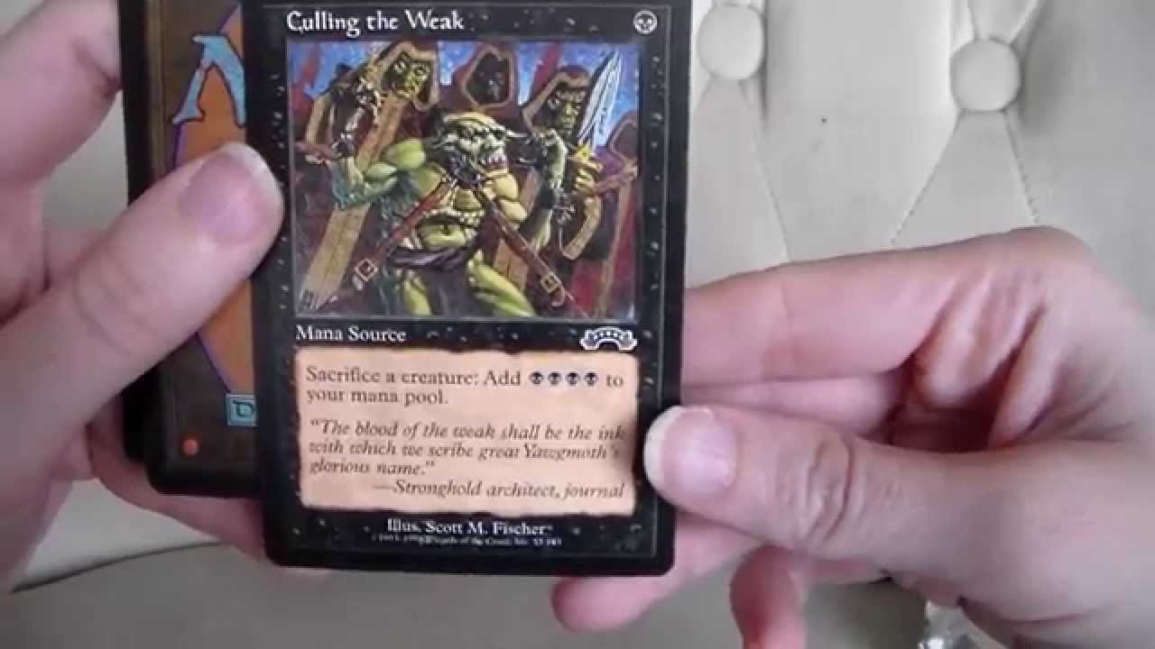 Unboxing Exodus Booster Pack Magic the Gathering YouTube