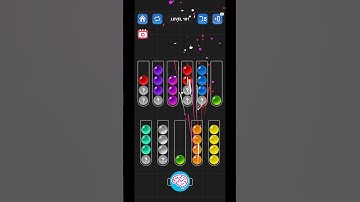 Lv 161 (??? ver.) Ball Sort Puzzle - Color Game / 顏色分類遊戲 / ボールソーティングパズル (Guru Game)  #ballsortpuzzle