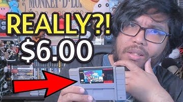 MARIO PAINT DIRT CHEAP?! | The Collection - Cataloging My SNES Games #3