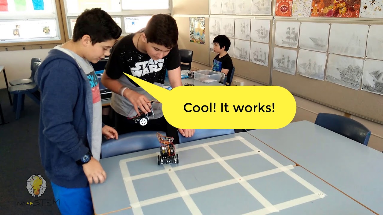 RUNSTEM School Holidays Robotics and Coding Camps Program