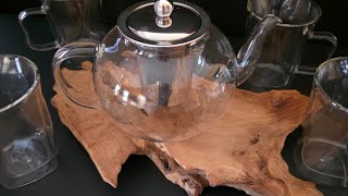 Elegant Glass Teapot Set EVERY Tea Lover Needs! 🍵✨ James Bentley 40oz Review + Demo