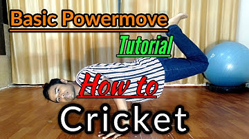 How to Cricket | Bboy tutorial | Basic Powermove tutorial | Joney thakur | Dream Launcher