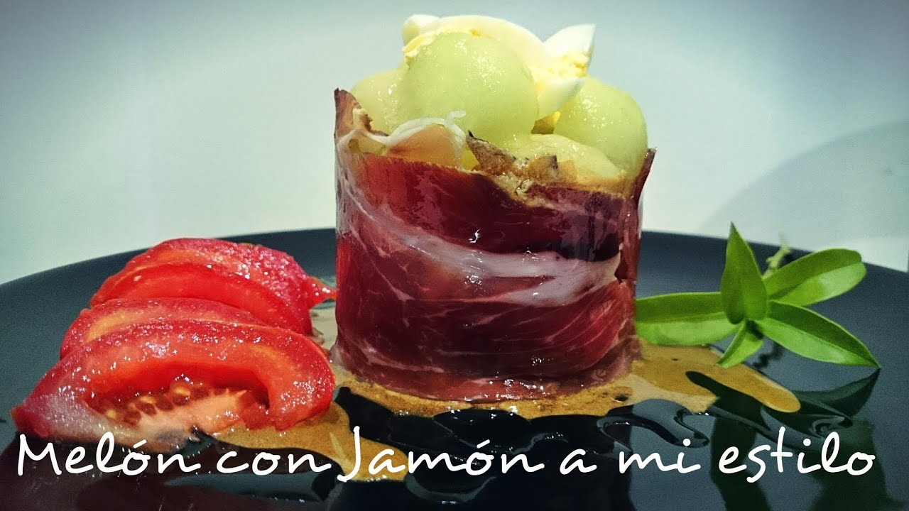 Como hacer Melón con Jamón. Quieres sorprender ? Aquí te dejo mi receta !