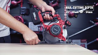 картинка: Пила циркулярная аккумуляторная Worcraft CCS-S20Li