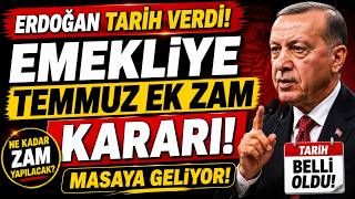 Son Dakika! Erdoğan Düğmeye Bastı! Emekliye Ek Zam Kararı! Tarihi Verdi...