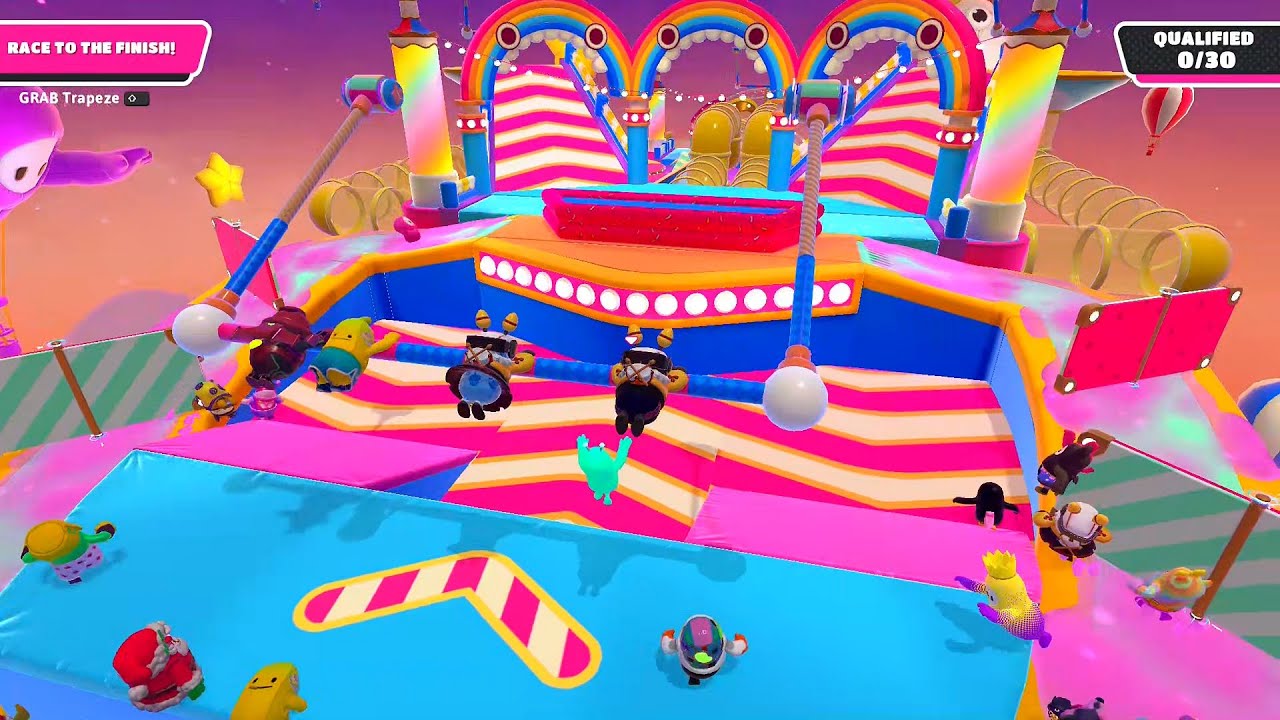 Fall Guys Party Promenade Map YouTube