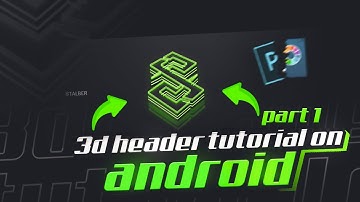 How to make professional 3d like blender on android | Ibis paint X and PSCC | Part 1.