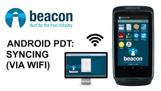 Android PDT - Syncing the PDT via Wifi (initiated via the PDT)