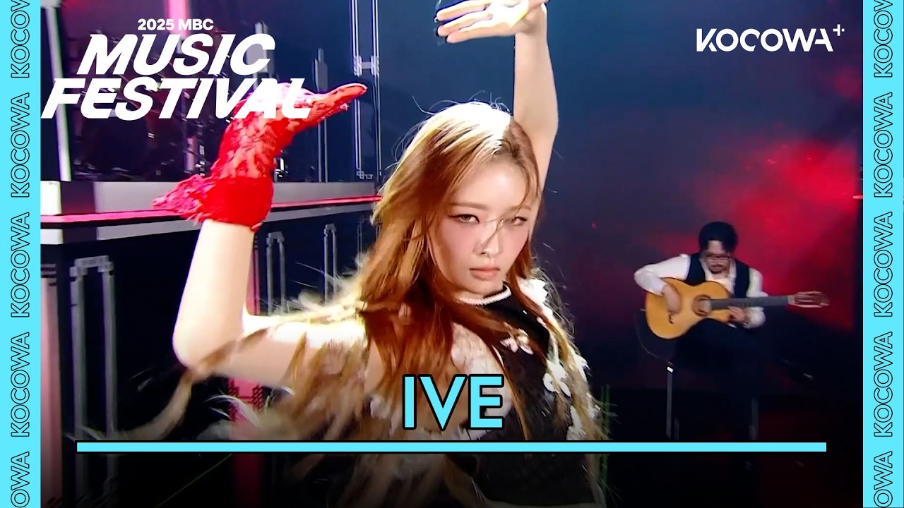 IVE - Flamenco + REBEL HEART | 2025 MBC Music Festival | KOCOWA+ ESPAÑOL