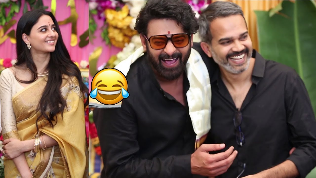 Prabhas, Iman Esmail Movie Opening Full Event| Prabhas & Hanu Raghavapudi Movie Opening Pooja