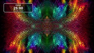 For ADHD Minds That Can’t Start | Task Paralysis Pomodoro + Focus Music (2 Hours)