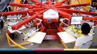 The Anatol Titan M is Complete! Installing an Automatic T-Shirt Screen Printing Press - Vlog 2