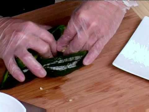 Cooking Tips : How to Prepare Poblano Peppers for Stuffing hqdefault