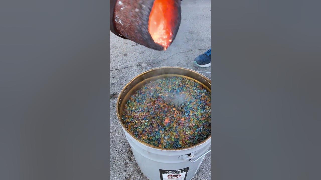 15,000 Orbeez in a GIANT Balloon!! 