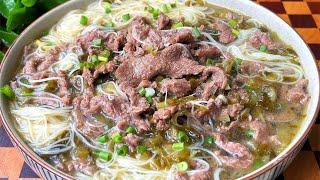 米粉怎么做才好吃？教你福建特色做法，酸爽开胃我家隔三差五就吃