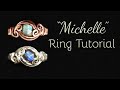 Solitaire Round Cabochon Wire Wrapped Ring Tutorial - Undrilled Stone Setting | "Michelle" Design