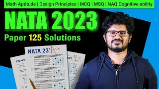 NATA 2023 1st Question Paper Solutions: Answer key Pattern, Qualification, Important Questions & GK