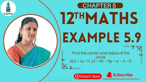 Class 12 Maths Chapter 5 Example 5.9 Two Dimensional Analytical Geometry Example5.9 12th Maths Ex5.1